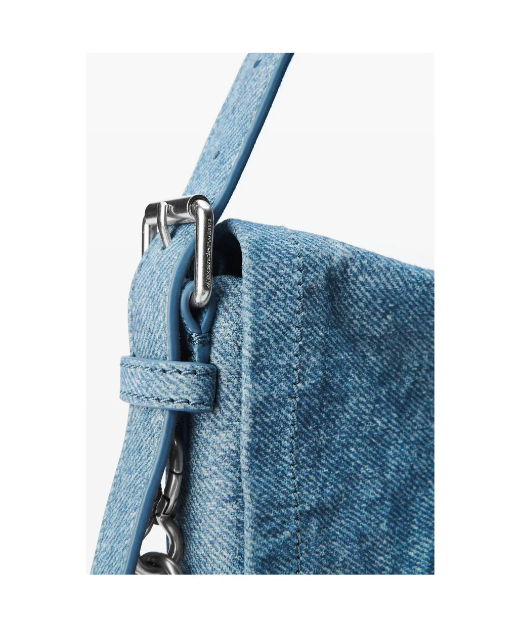 Ricco Crushed Flap Shoulder Bag