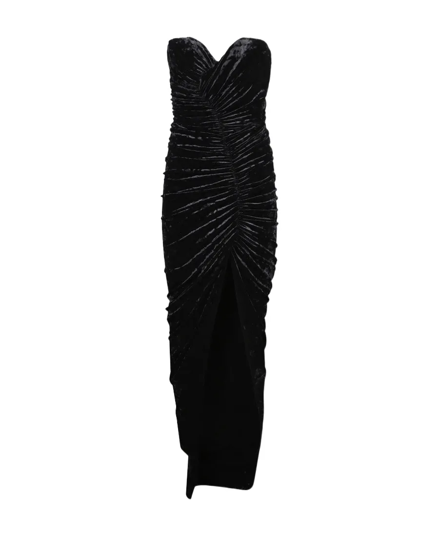 Ruched Strapless Dress