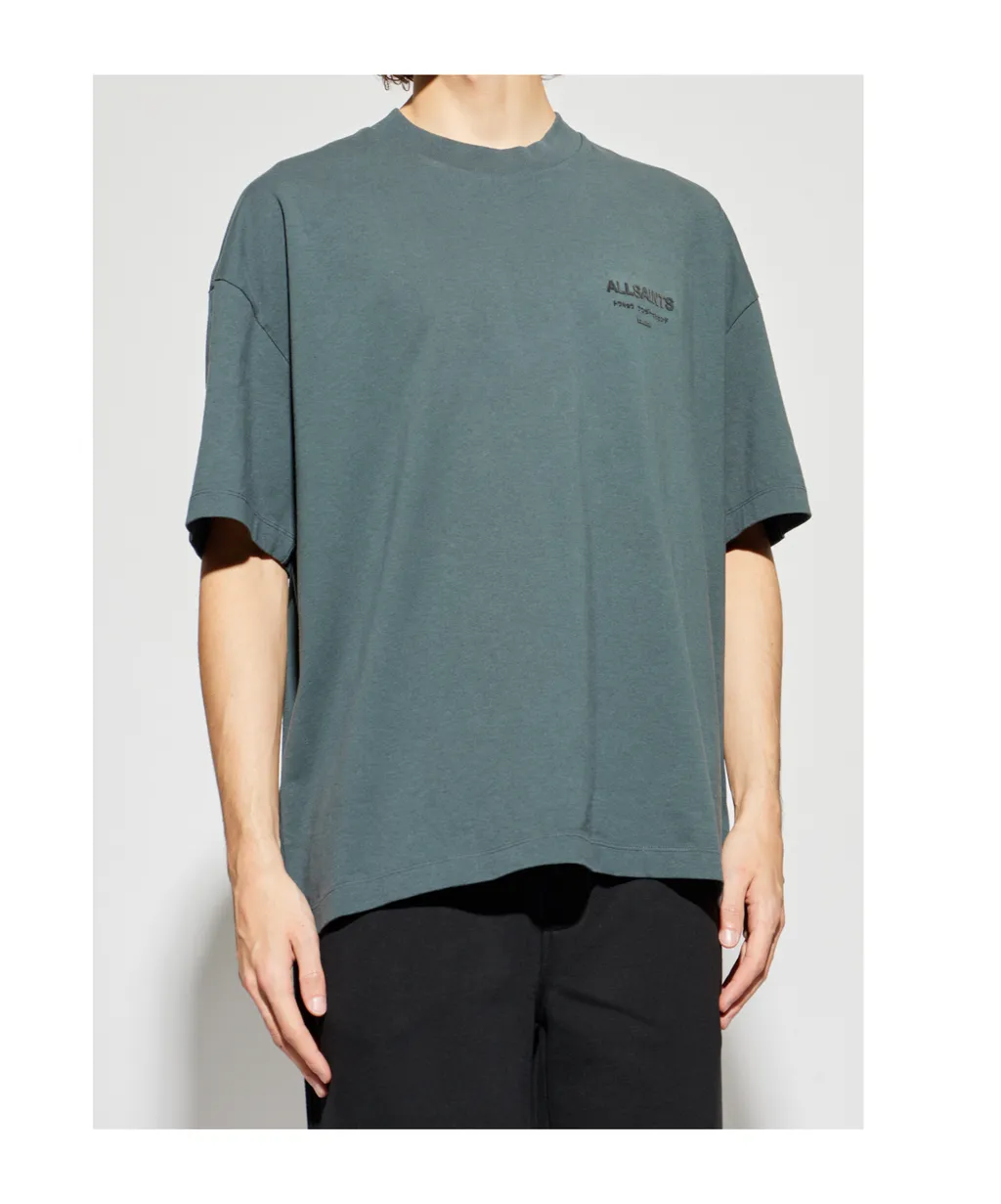 Xander Flocked Logo Oversized T-Shirt