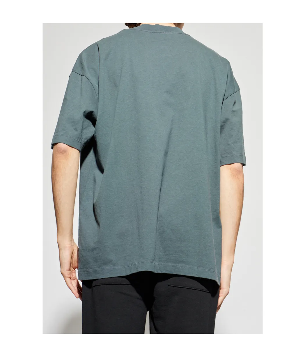 Xander Flocked Logo Oversized T-Shirt