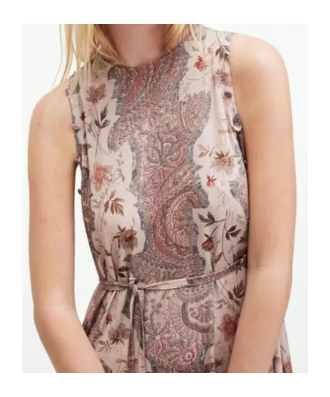 Susannah Cascade Paisley Maxi Dress