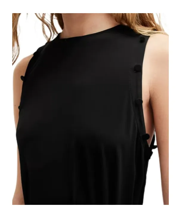 Susannah Removable Sleeve Maxi Dress