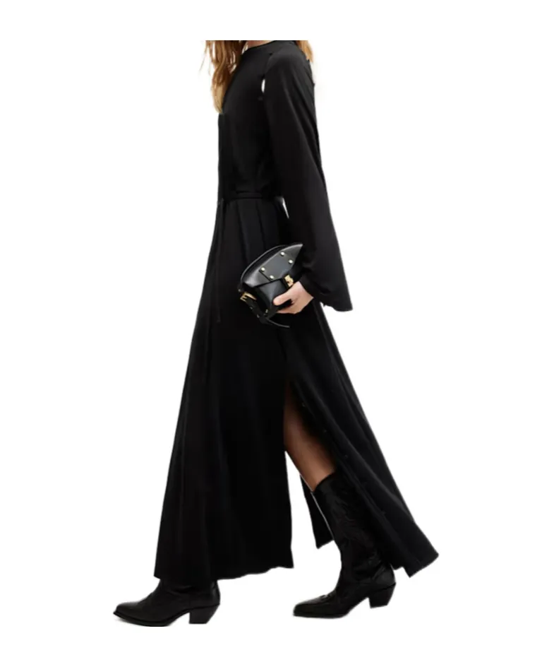 Susannah Removable Sleeve Maxi Dress