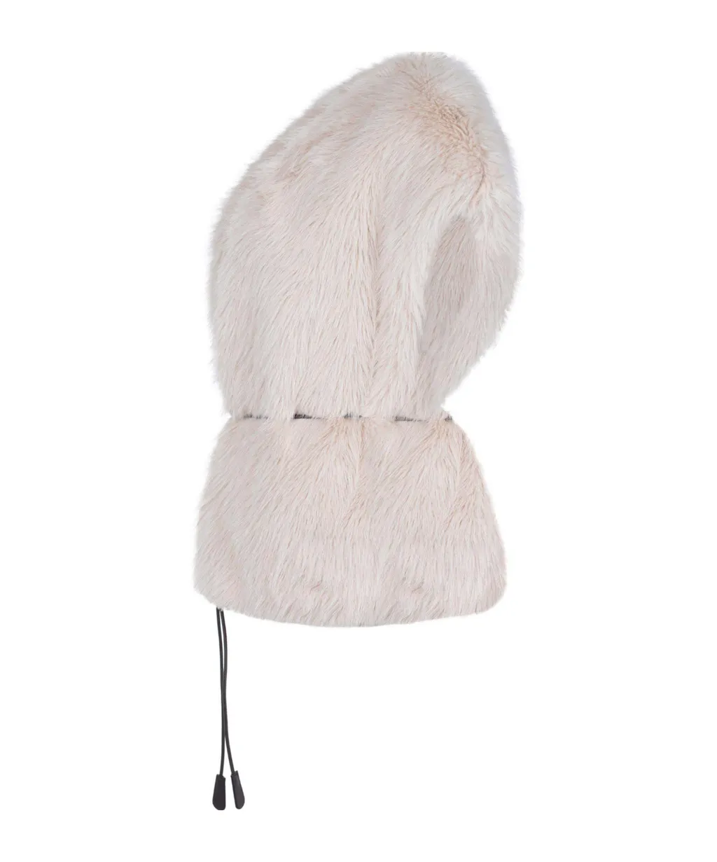Fur Vest With Leather Tie