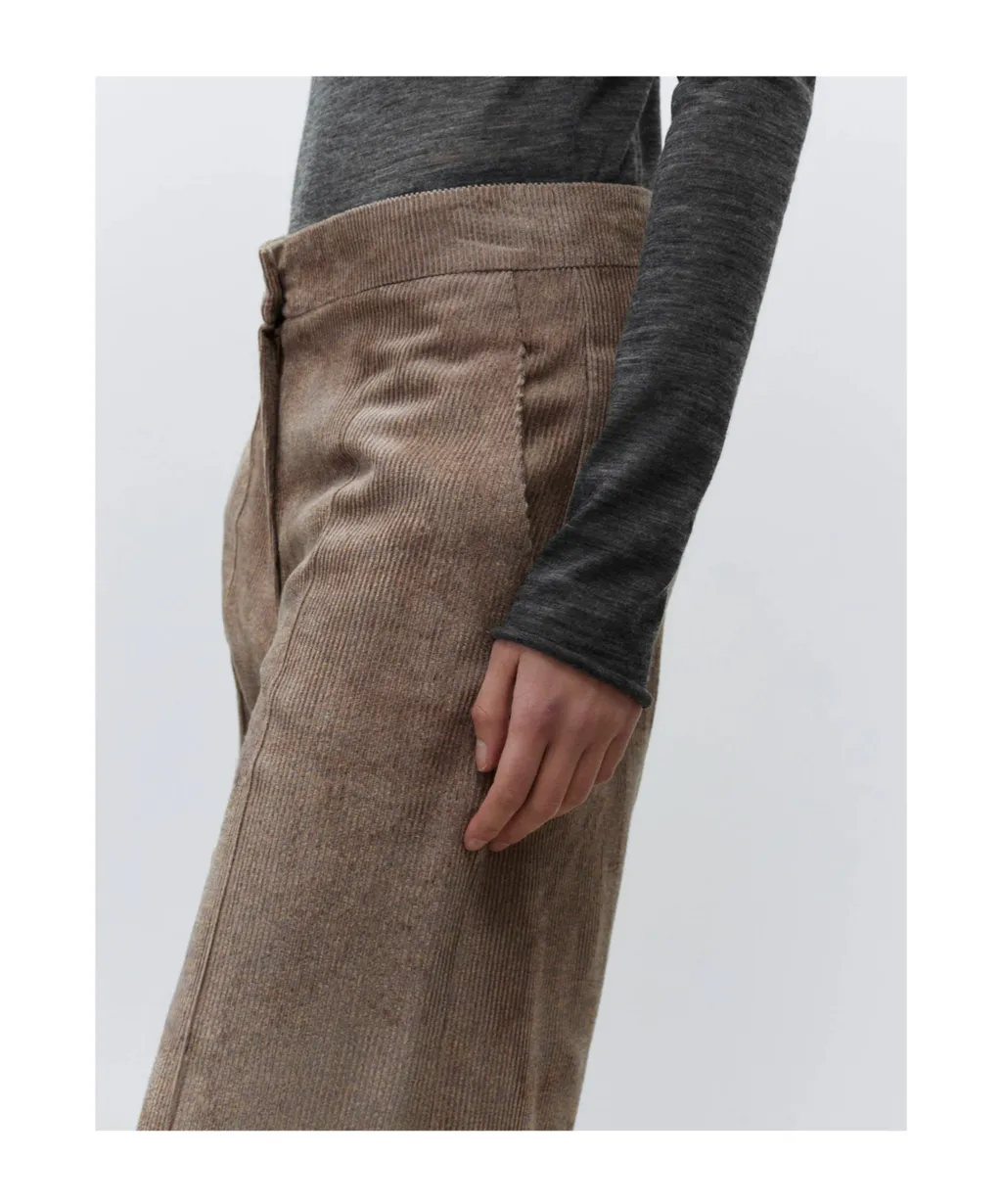 Flared Velvet Pants