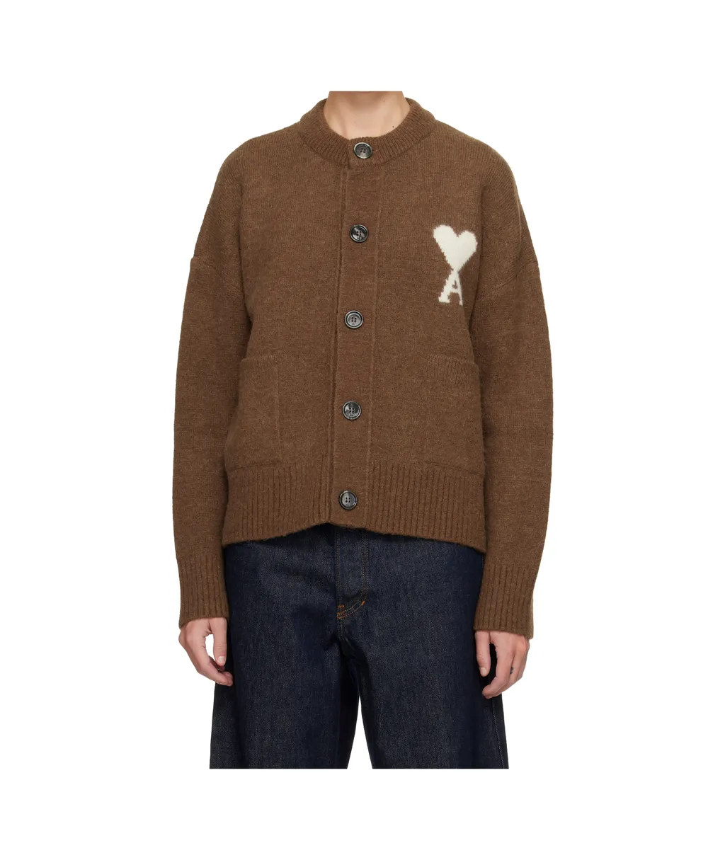 Ami De Coeur Alpaca Wool Cardigan