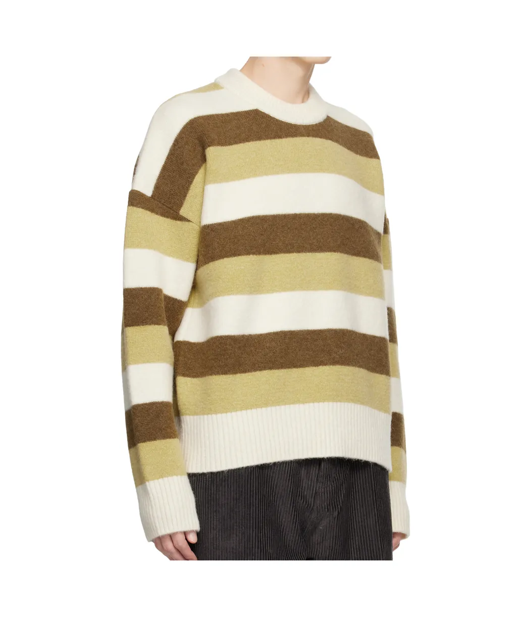 Striped Crew Neck Sweater