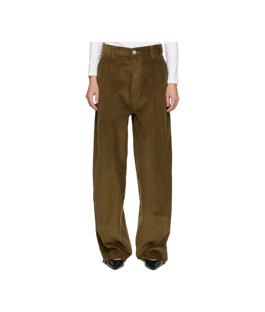 Plus-Size Cotton Casual Pants