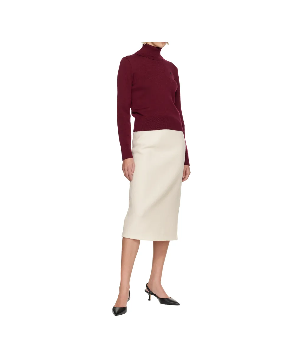 Ami De Coeur Wool Turtleneck Sweater