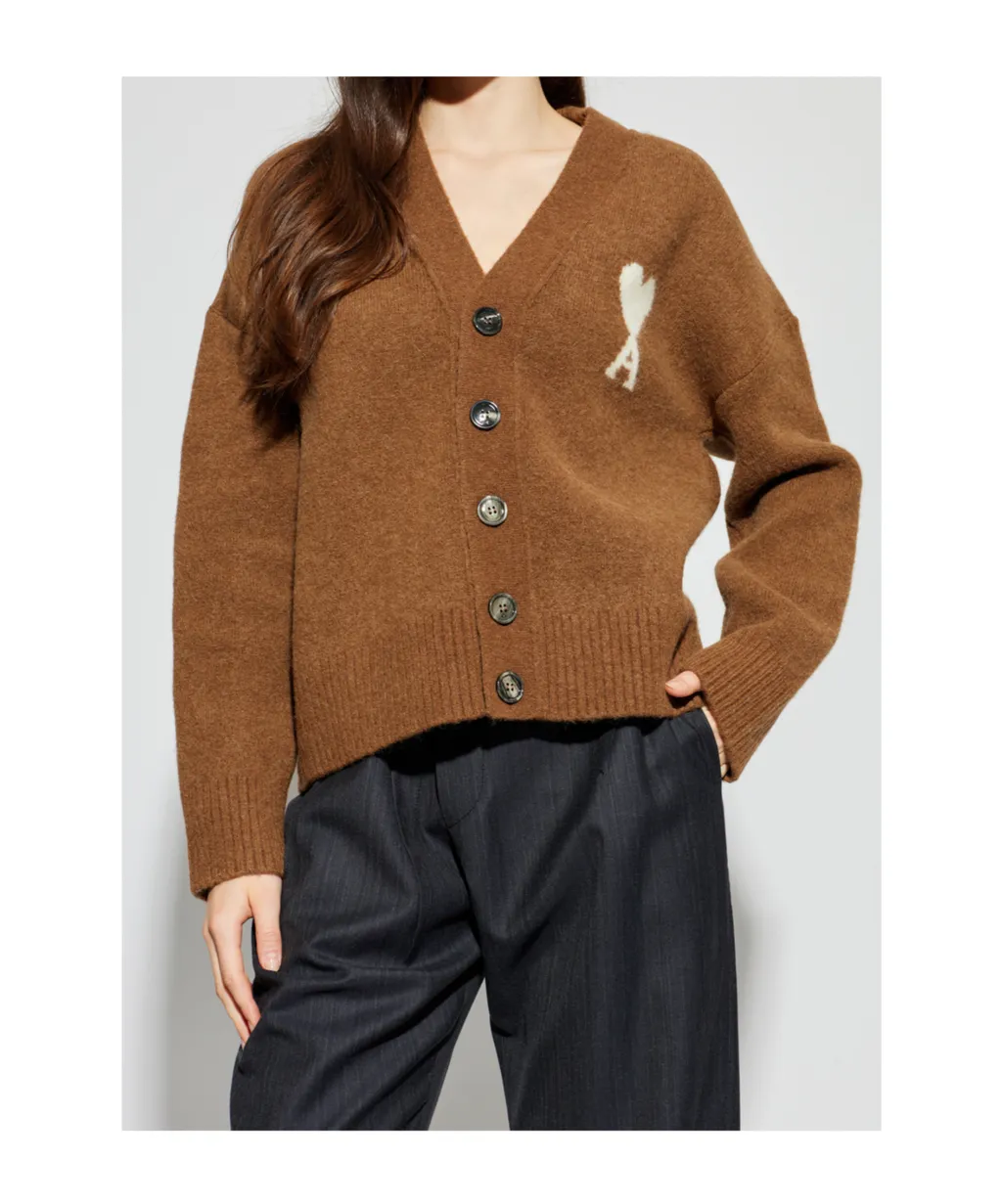 Ami De Coeur Knitted Cardigan