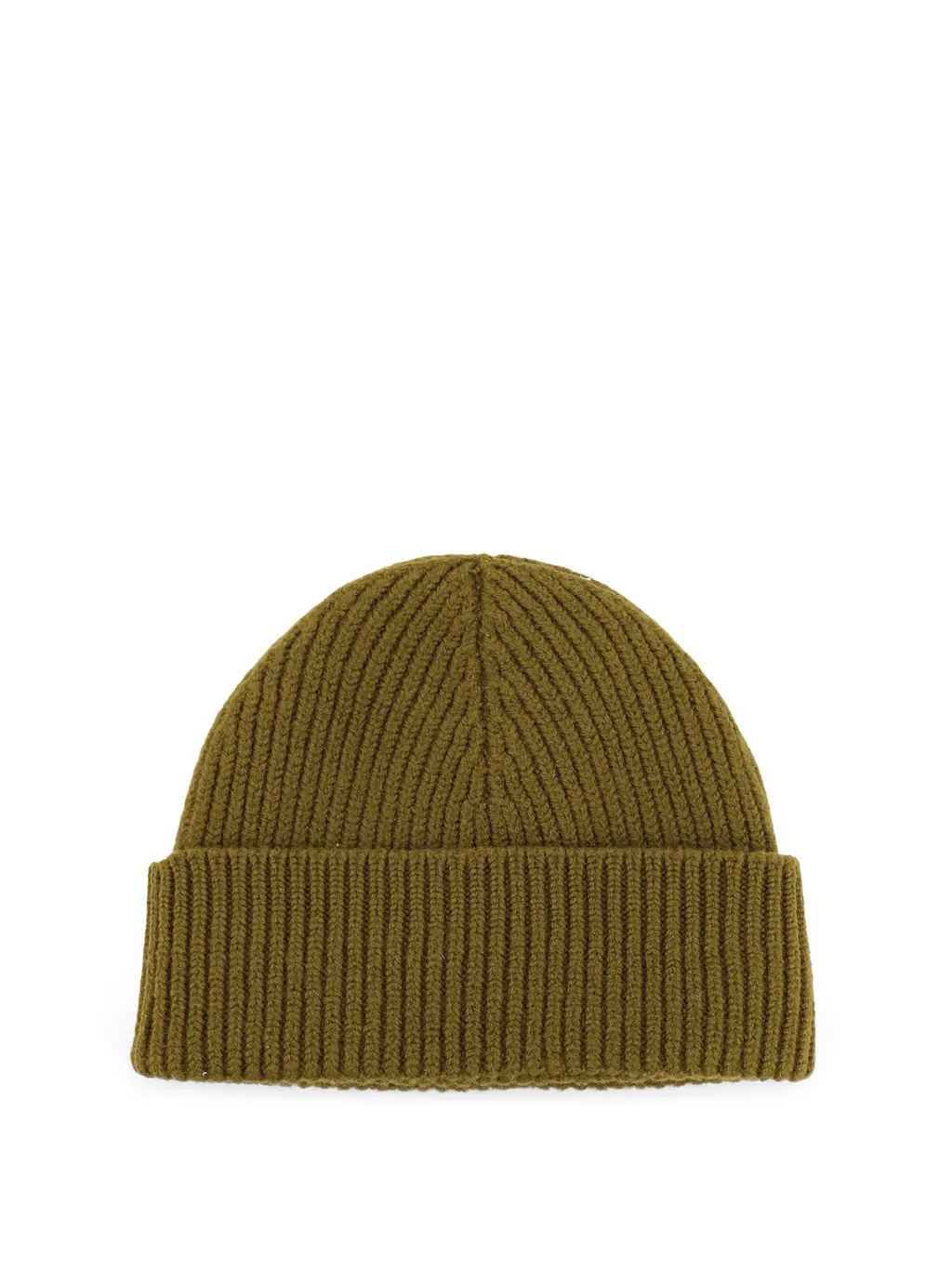 Logo Embroidered Turn Up Beanie