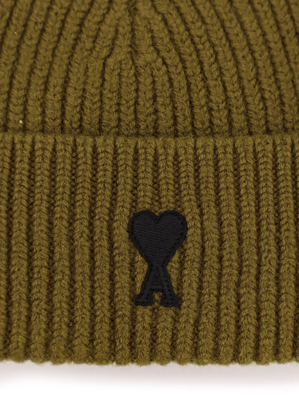 Logo Embroidered Turn Up Beanie