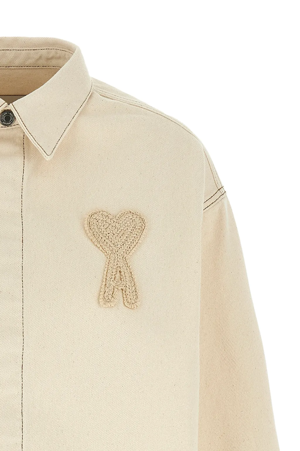 Ami De Coeur Cropped Overshirt