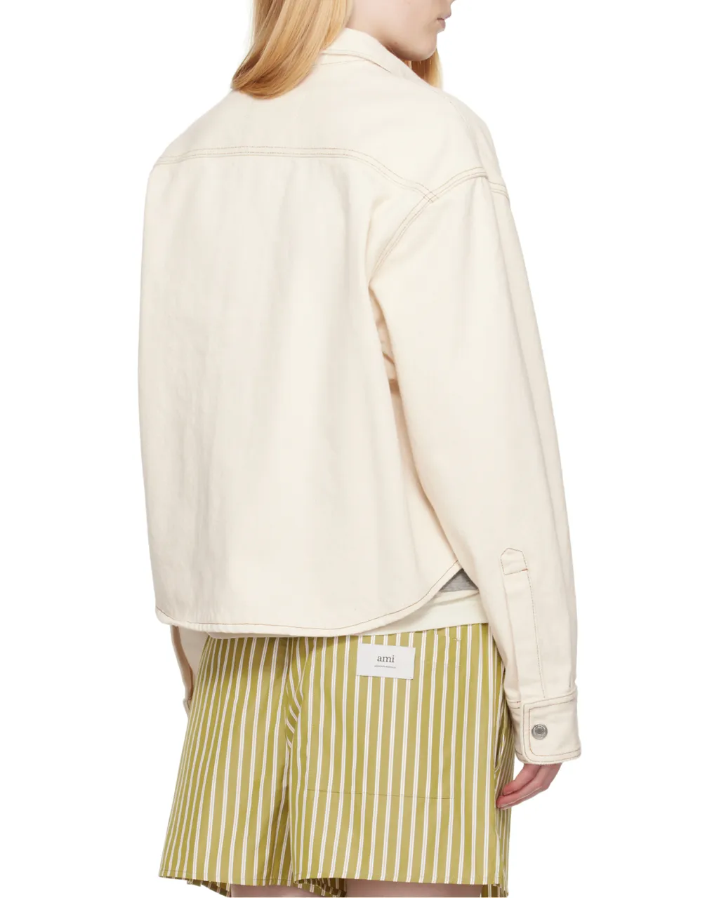 Ami De Coeur Cropped Overshirt