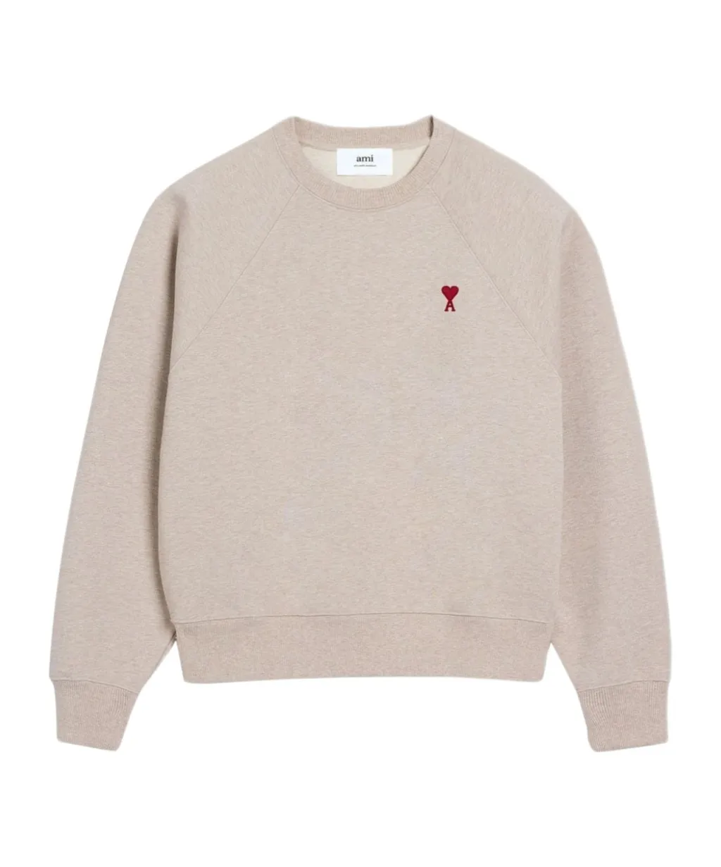 Ami De Coeur Logo Detailed Long Sleeved Sweatshirt