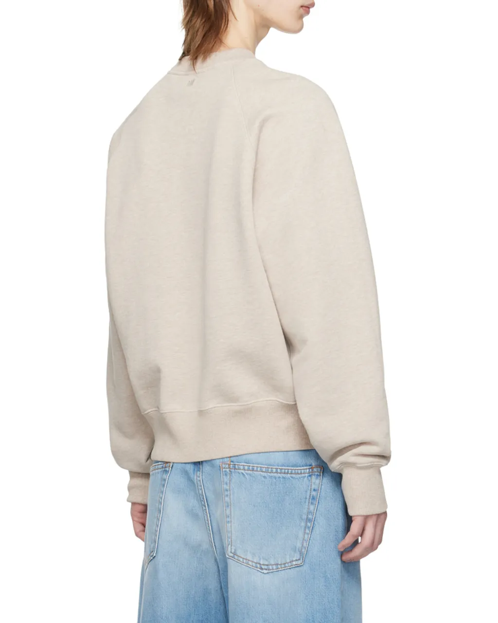 Ami De Coeur Logo Detailed Long Sleeved Sweatshirt