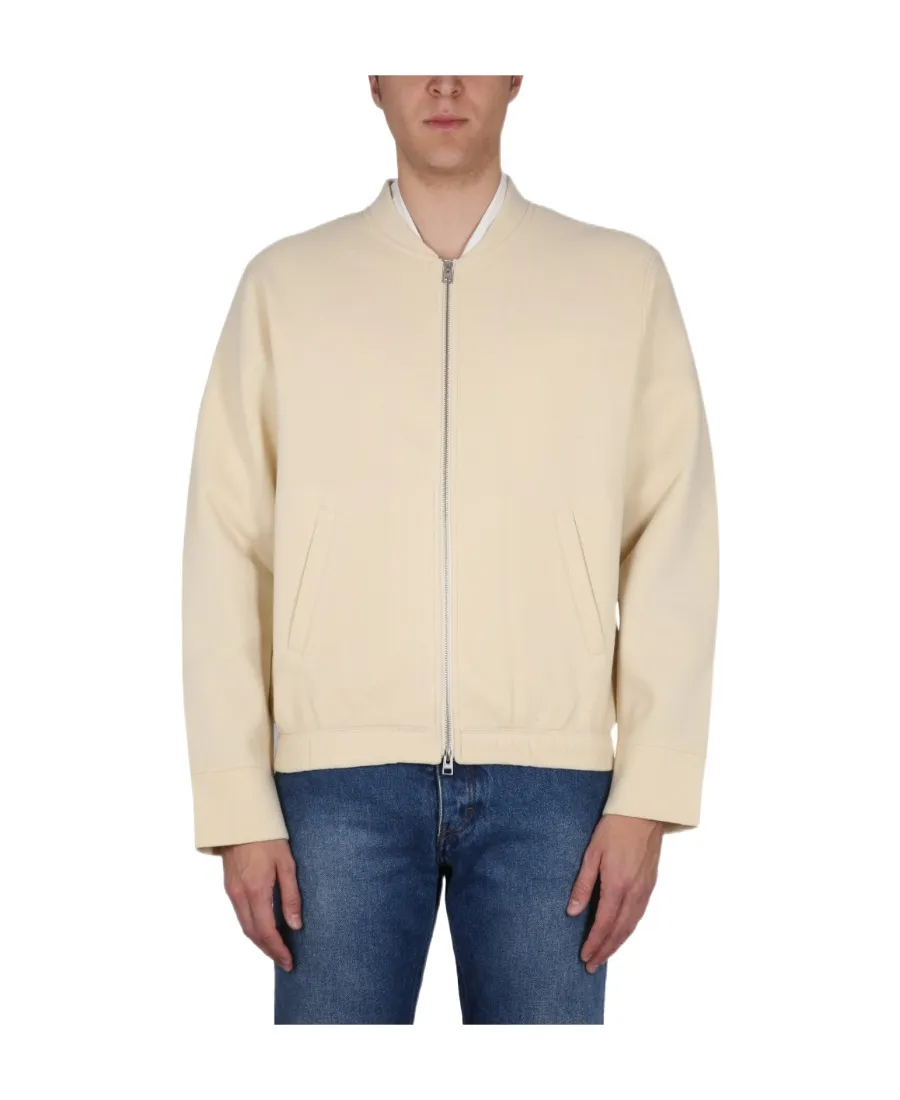Zipped Bomber Jacket