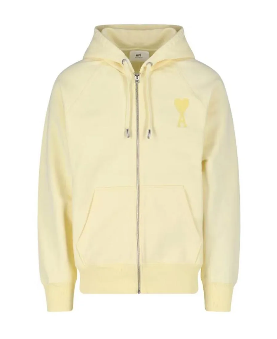Logo-Print Zipped Hoodie