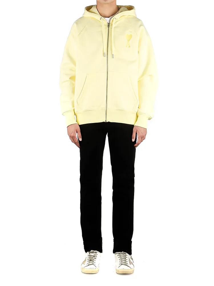 Logo-Print Zipped Hoodie