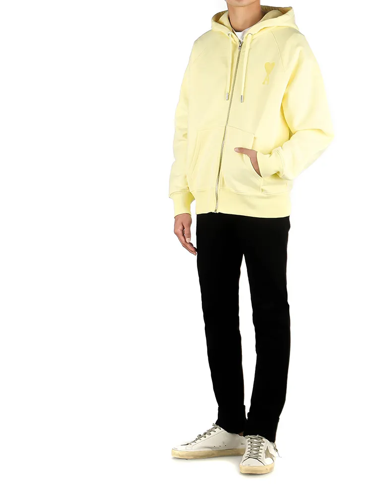 Logo-Print Zipped Hoodie