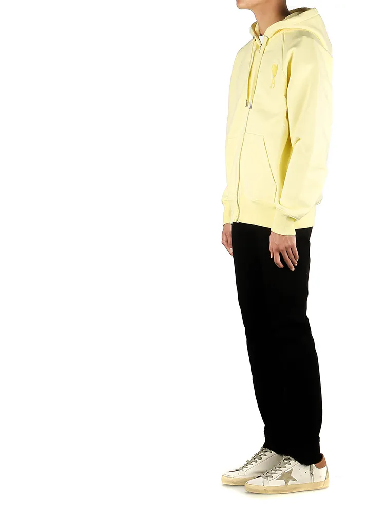 Logo-Print Zipped Hoodie