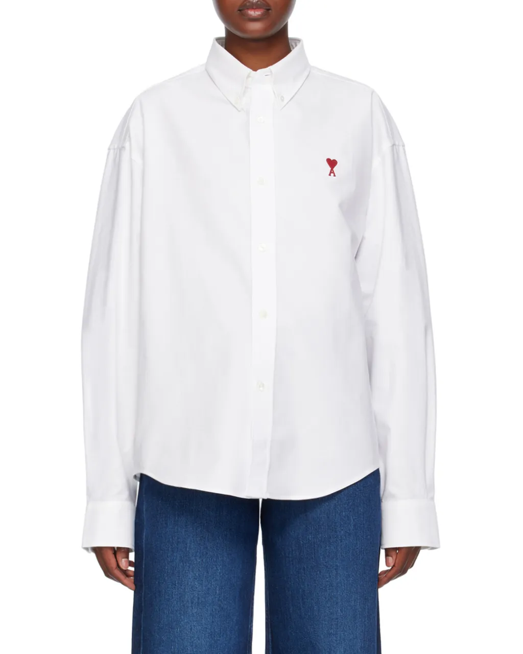 Ami De Coeur Logo Embroidered Buttoned Shirt
