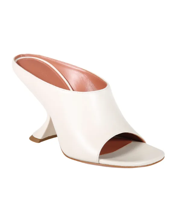 Round-Toe High-Heeled Sandals