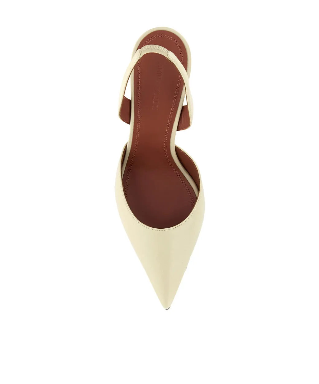 Pointed-Toe Slingback Pumps