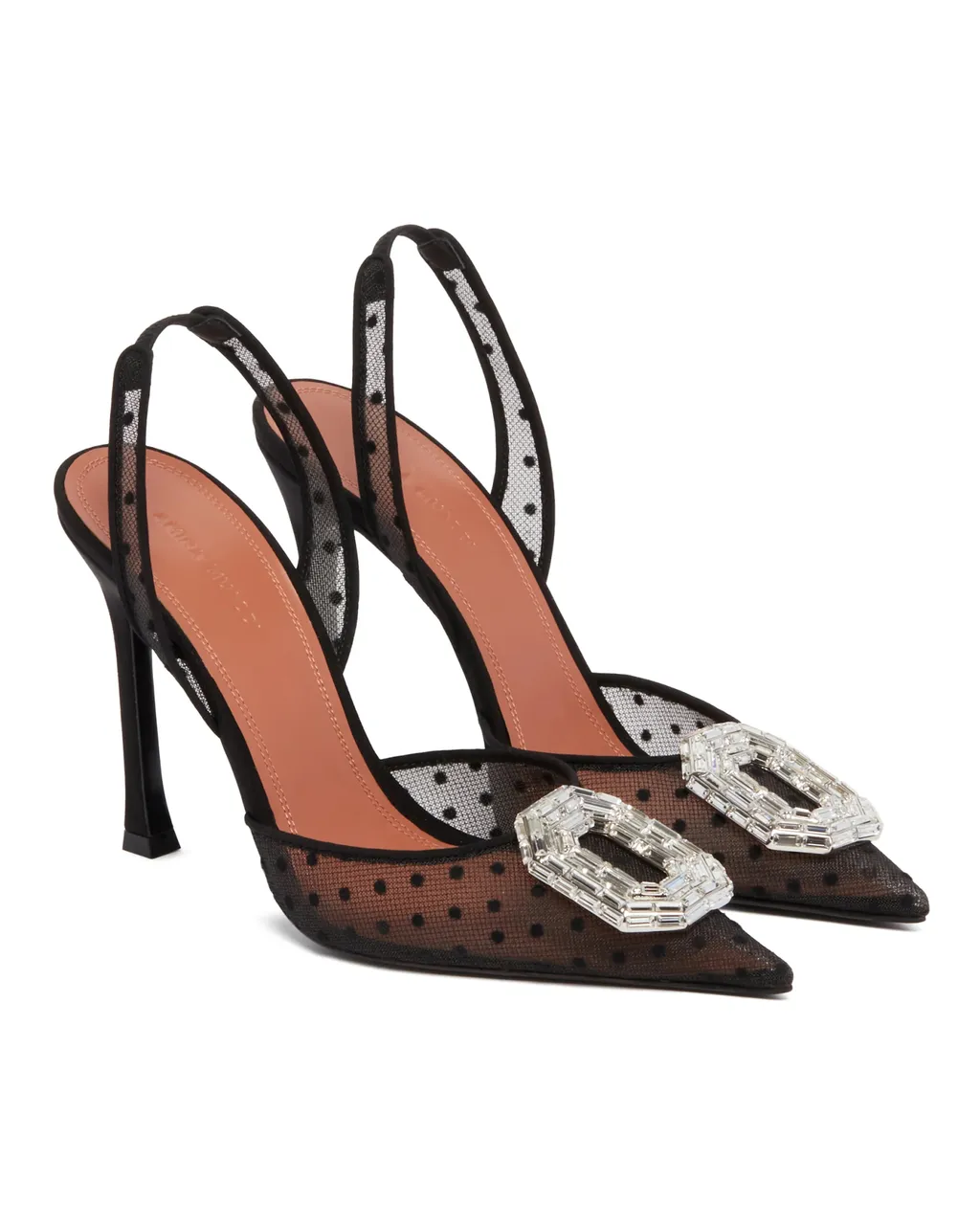 Camellia Sling Satin Pumps