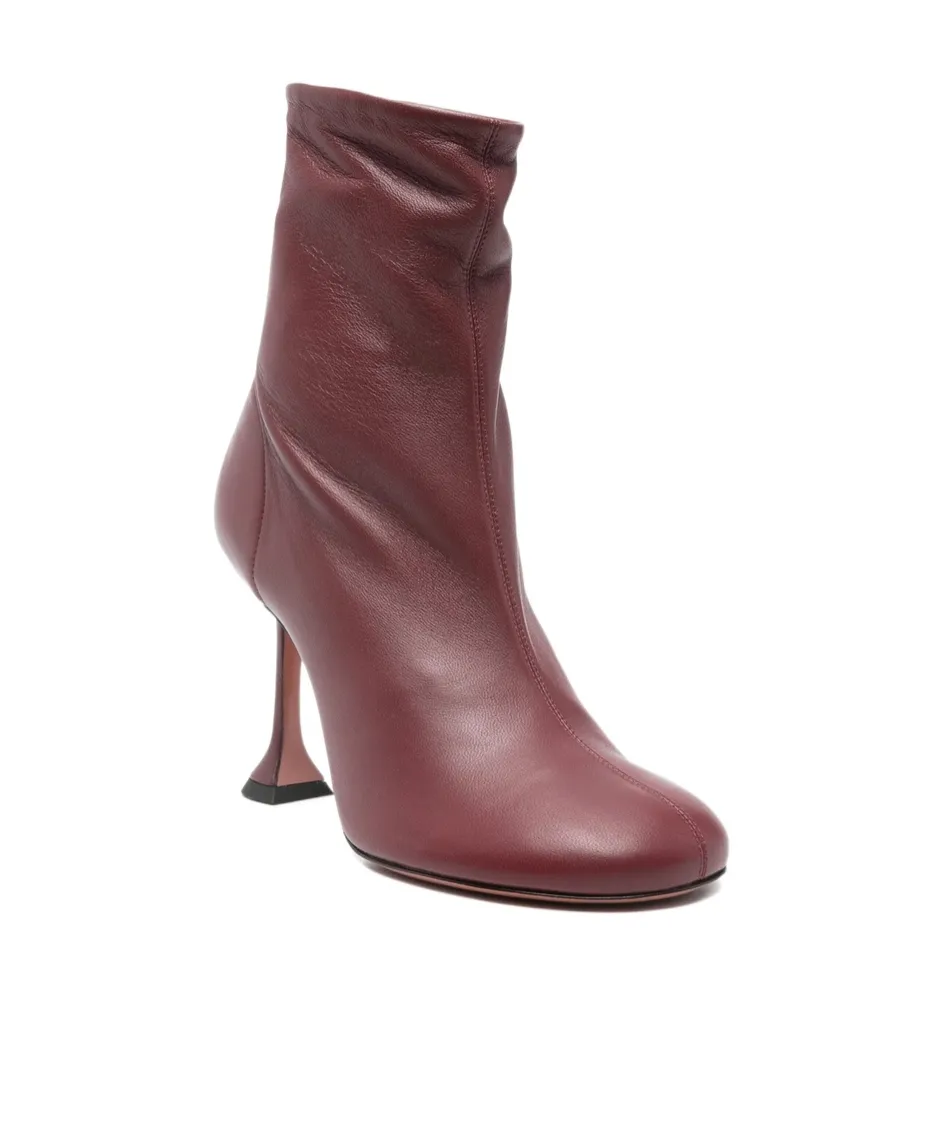 Round-Toe Ankle Boots