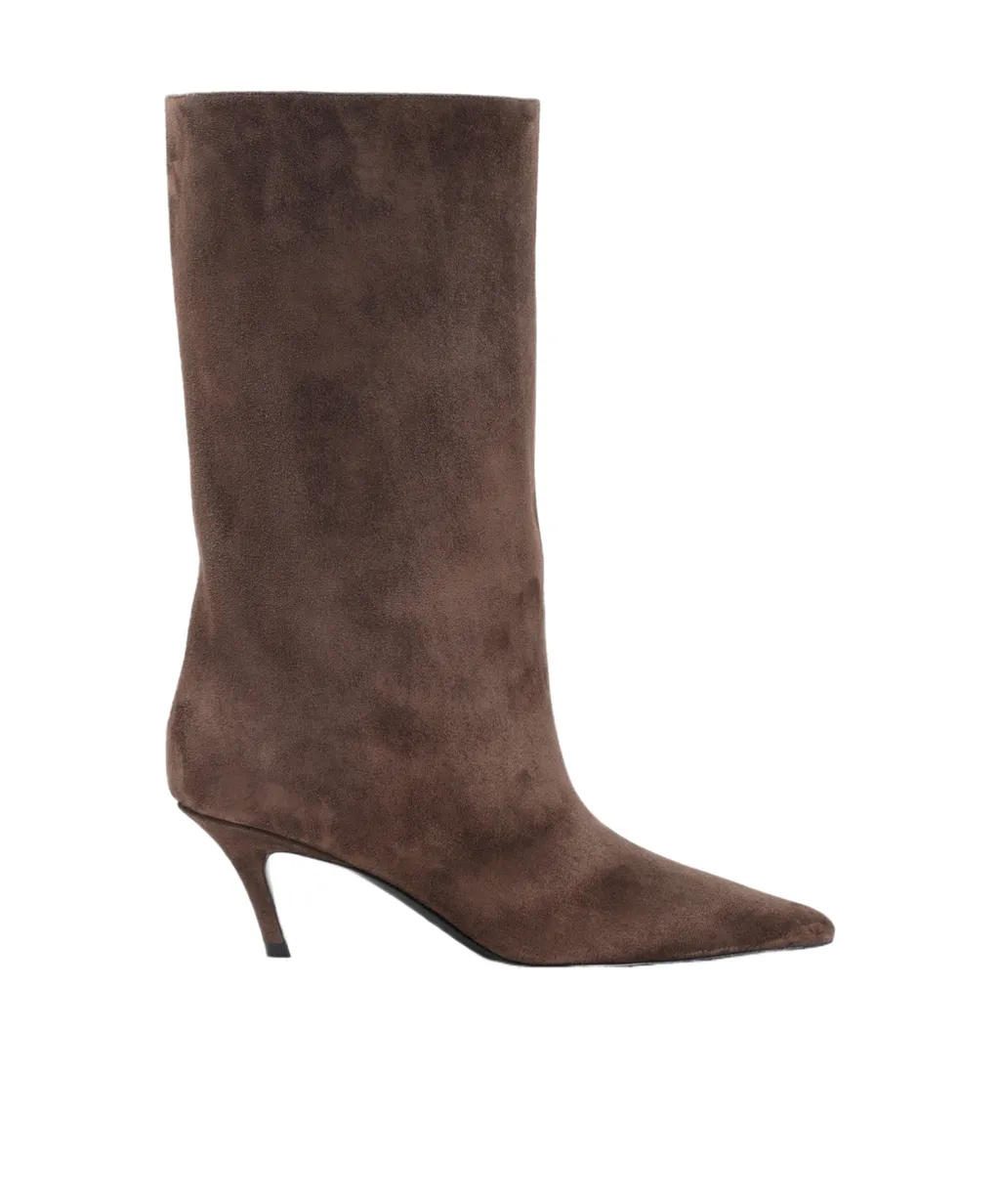 Pointed-Toe Ankle Boots