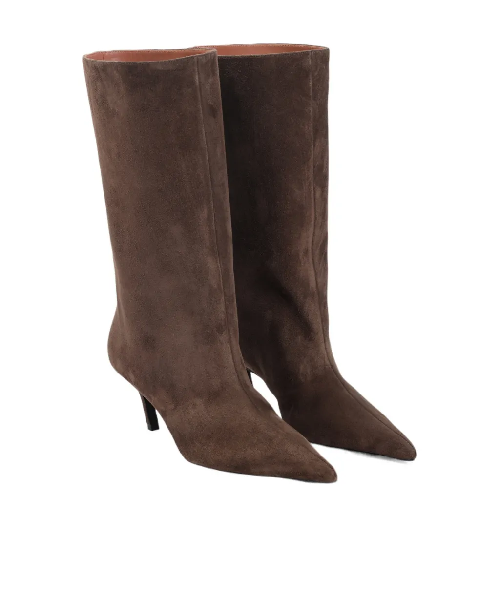 Pointed-Toe Ankle Boots