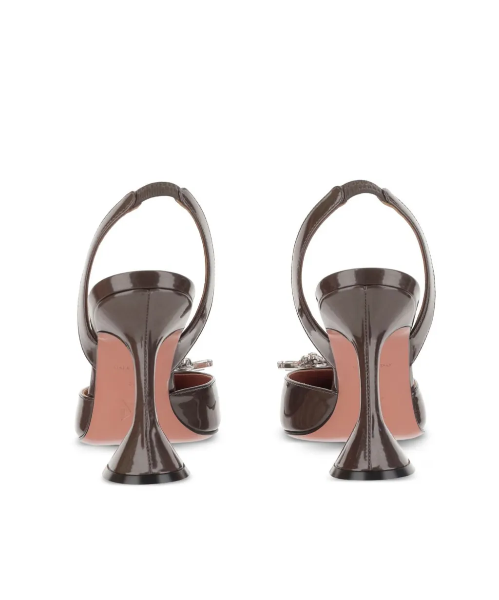 Begum Sling Patent Pumps