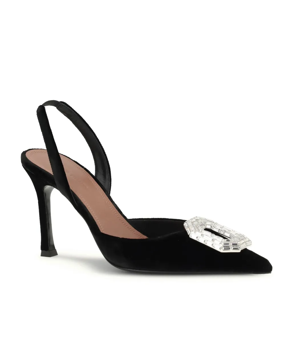 Pointed Slingback Heels