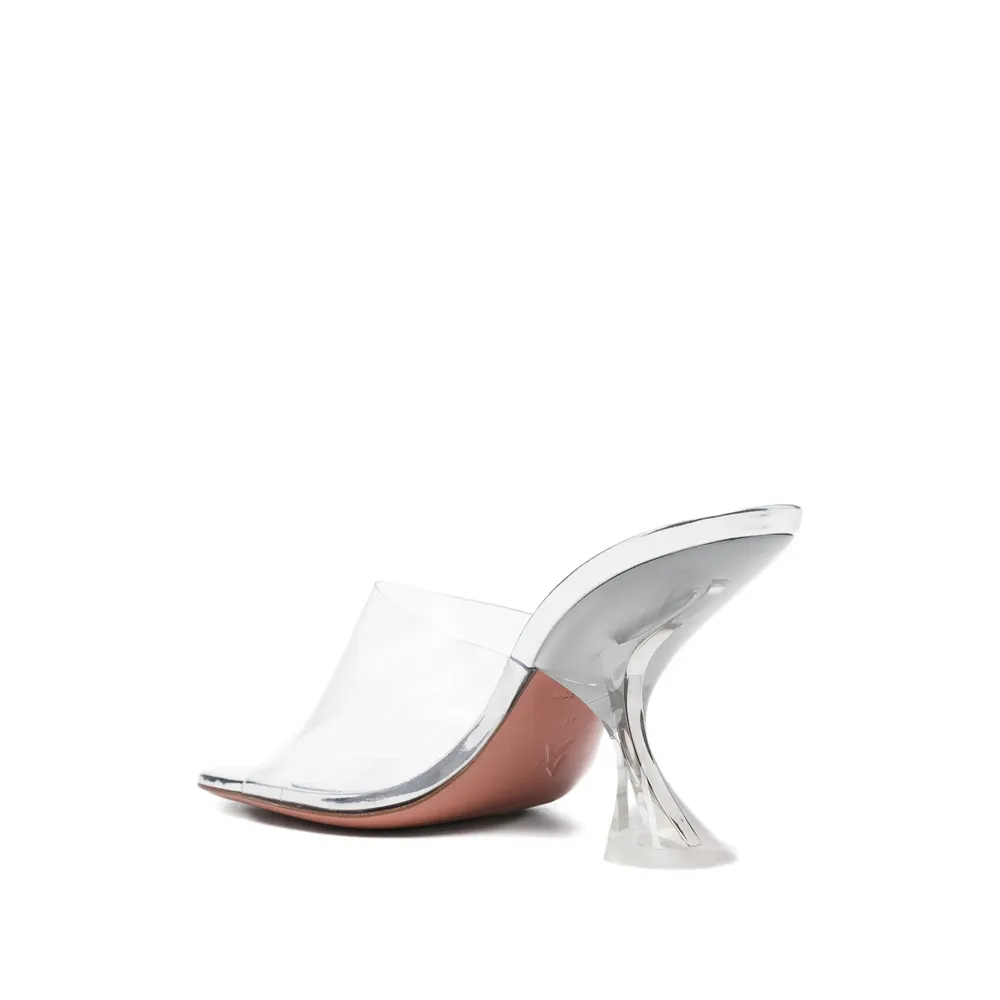 Taylor Glass Trans Sandals