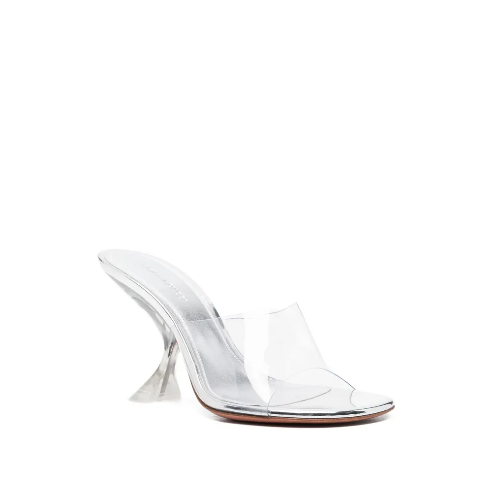 Taylor Glass Trans Sandals