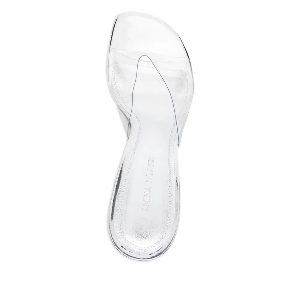 Taylor Glass Trans Sandals