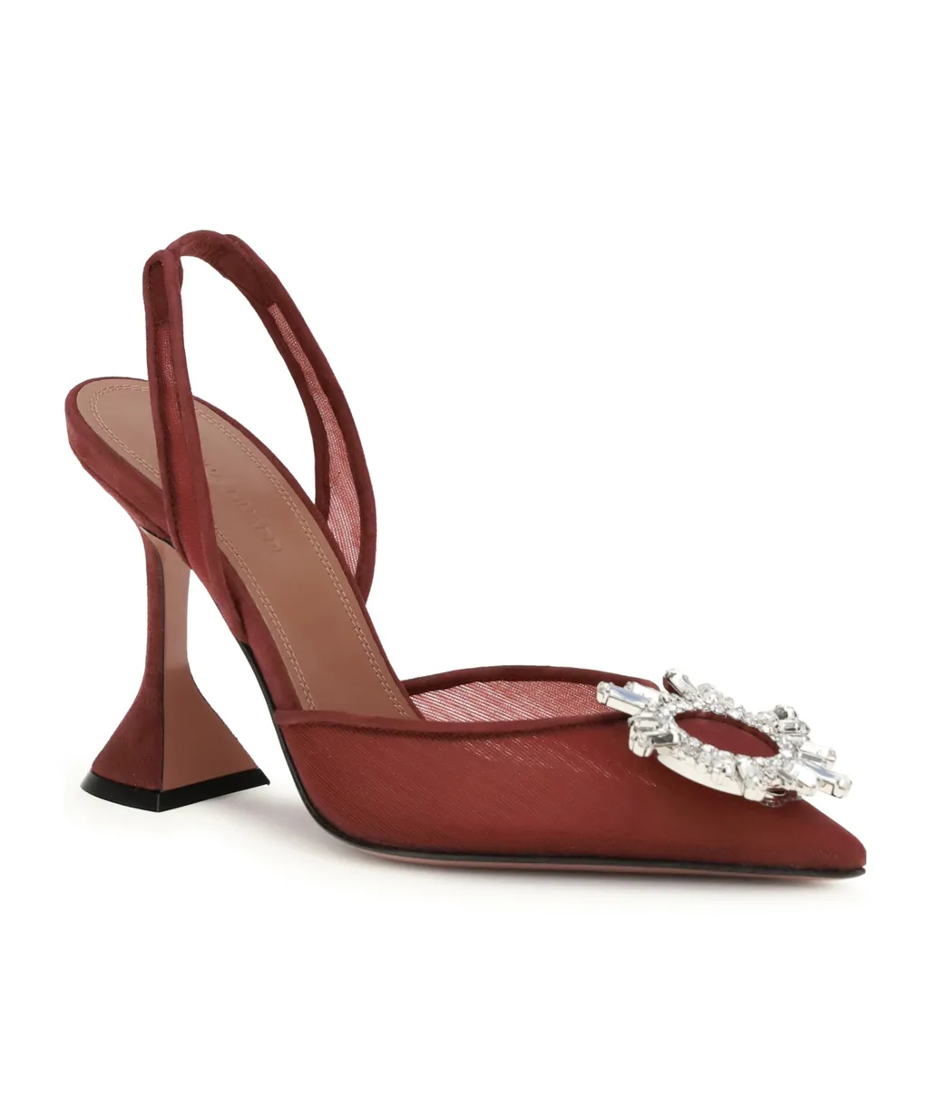 Pointed Slingback Pumps