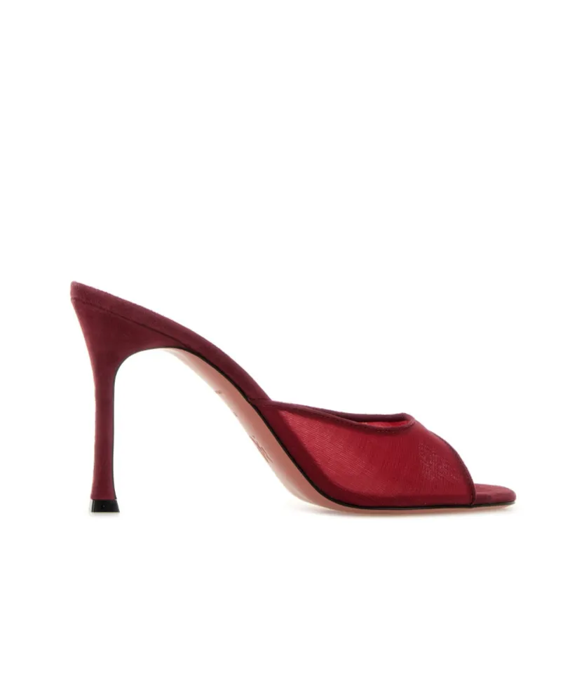 Round-Toe High-Heeled Sandals