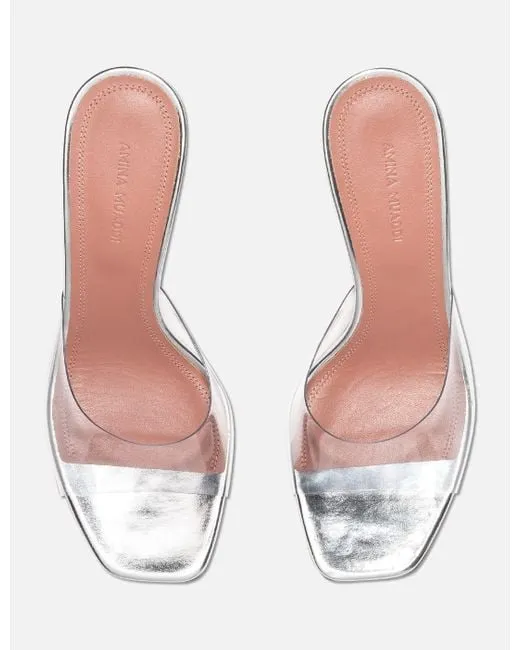 Lupita Glass Slipper Mules