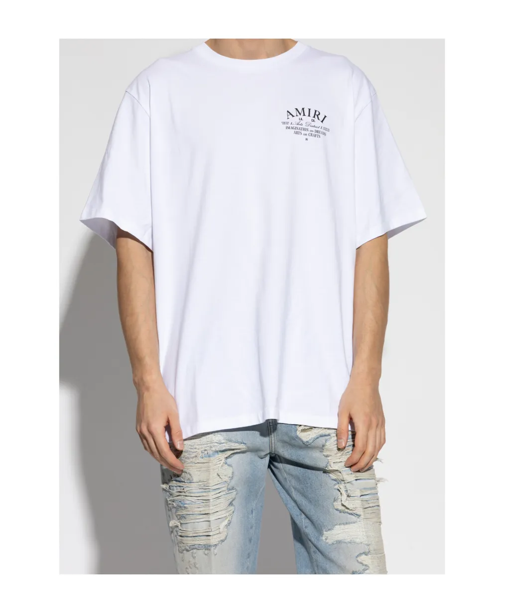 Logo Printed Jersey Art District T-Shirt