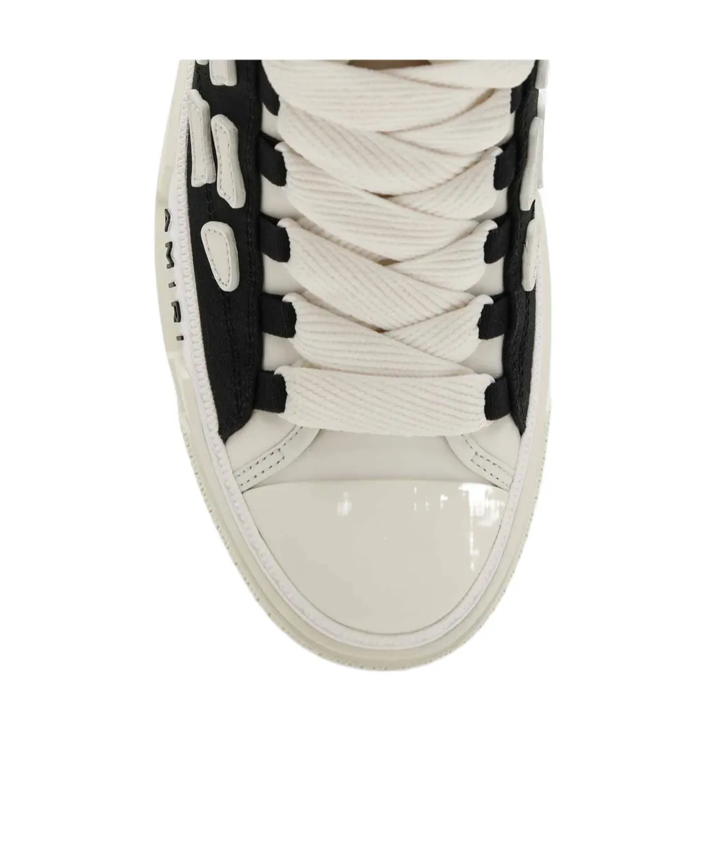 Round-Toe High-Top Sneakers