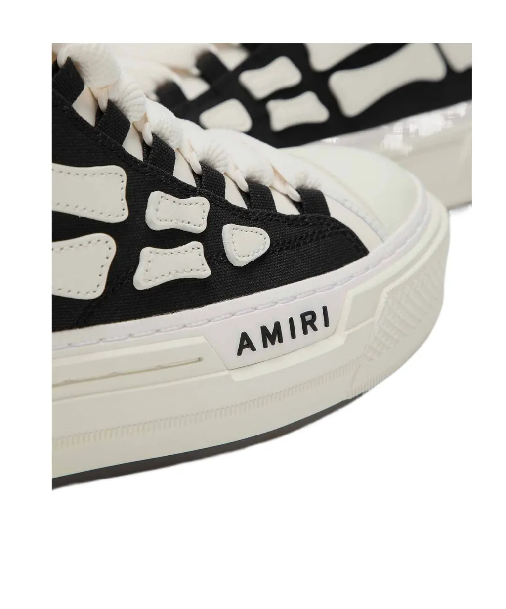 Round-Toe High-Top Sneakers