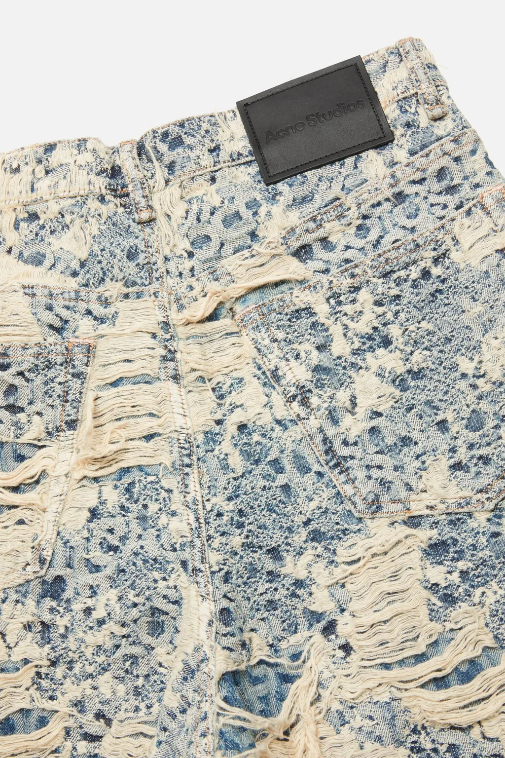 Loose Fit Denim Shorts