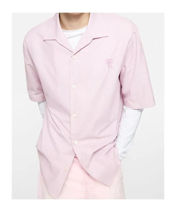Embroidered Bow Shirt