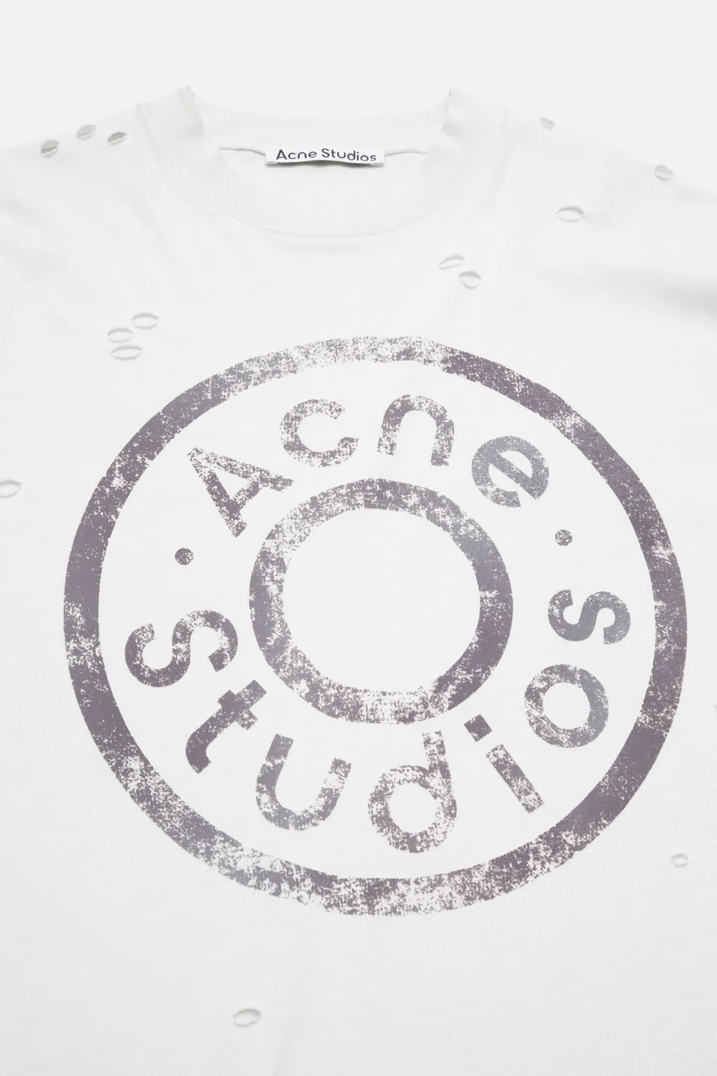 Distressed Logo-Printed T-Shirt