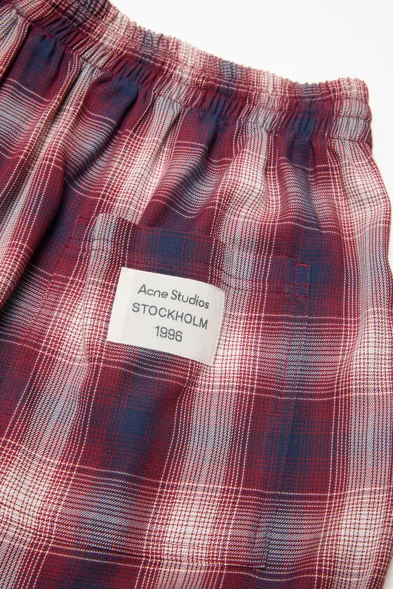Plaid Shorts