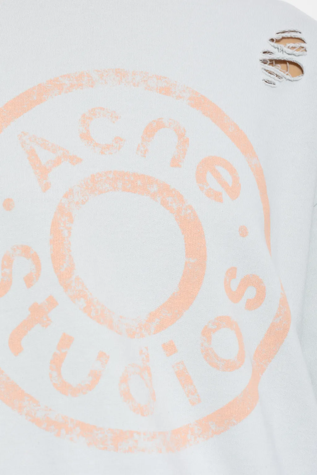 Distressed Logo Sweatshirt