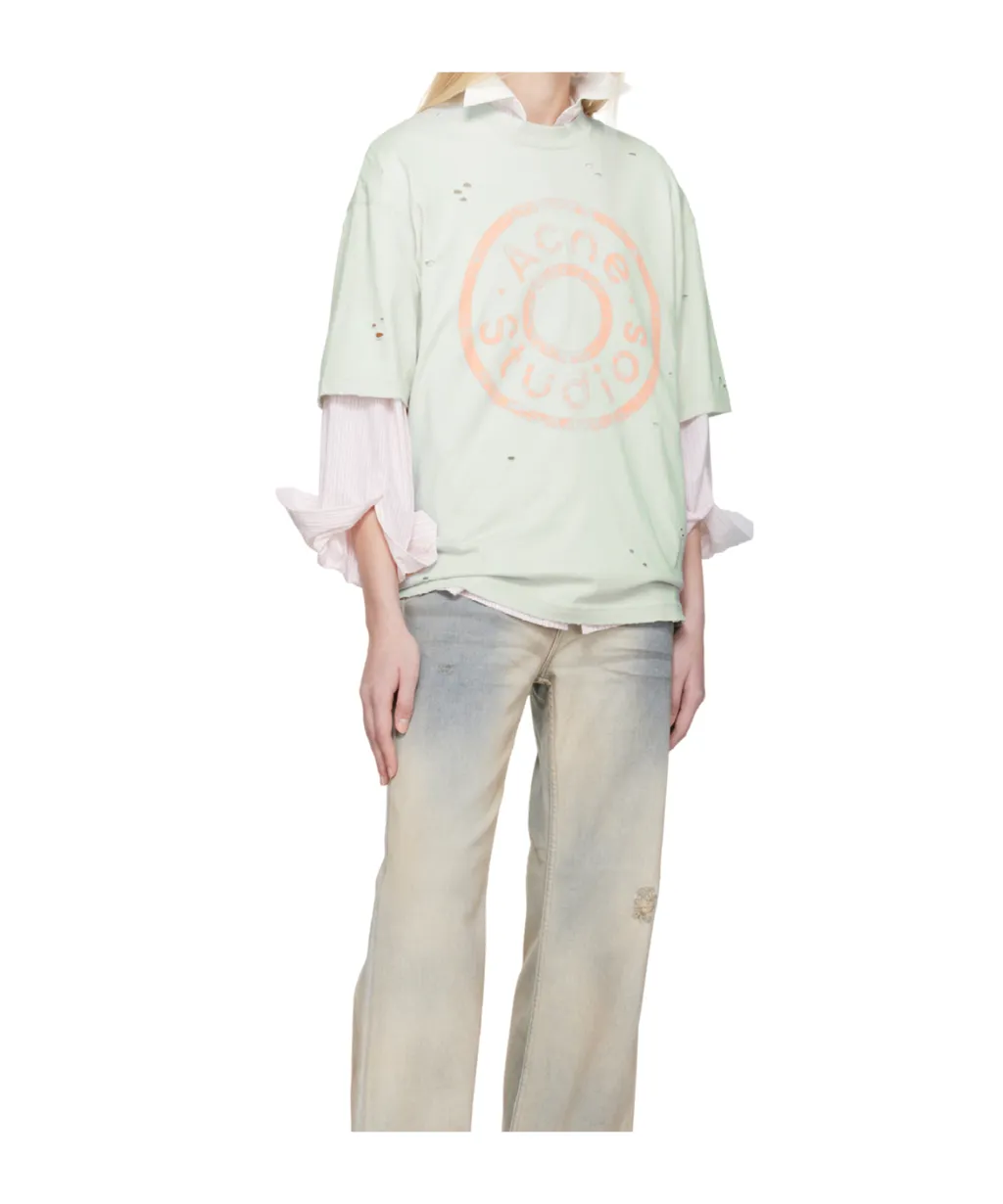Logo Printed Crewneck T-Shirt