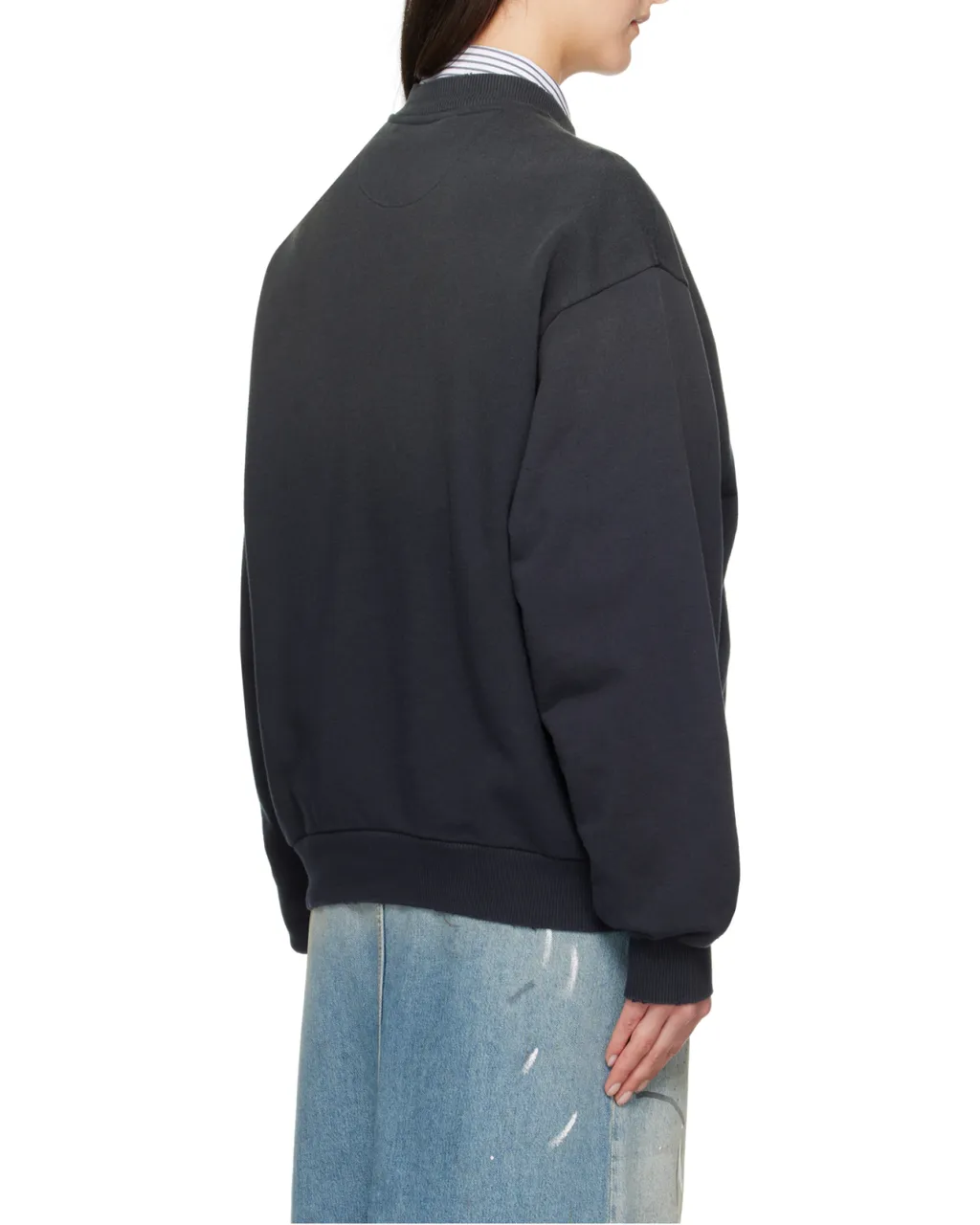 Logo Printed Zip-Up Sweatshirt